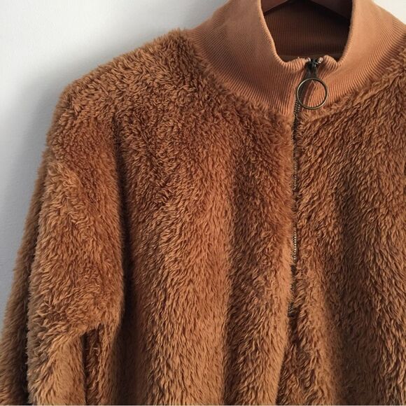 Teddy Fleece Half Zip Pullover | Size Small - Picture 2 of 7